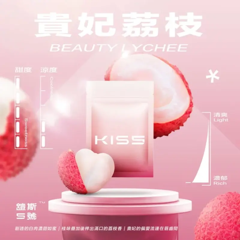 KISS-鎧斯5號一代煙彈-貴妃荔枝webp - ILIA-HIT 拓撲蒸汽台灣旗艦店 | 電子煙主機煙彈專賣